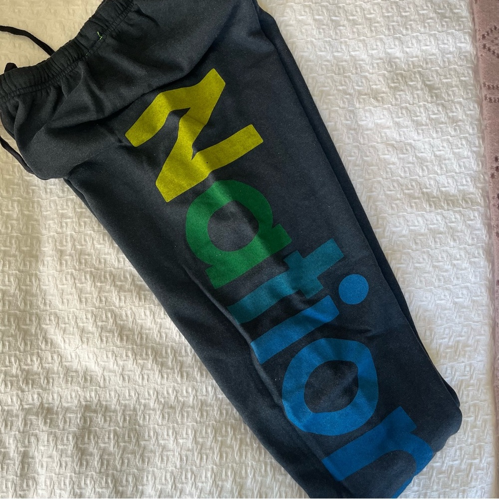 Aviator Nation Charcoal Sweatpants with logo up both sides - Picture 3 of 7